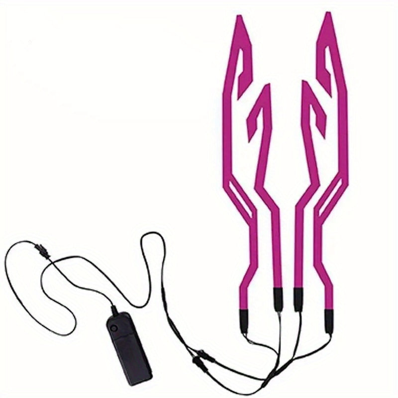 GlowRide: LED Safety Strip for Night Motorcycle Riding