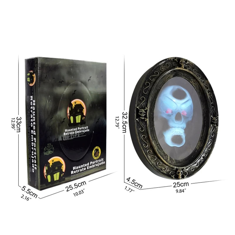 Magic Haunted Mirror Motion Activated Scary Mirror