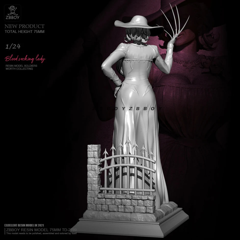 Resident evil lady figure