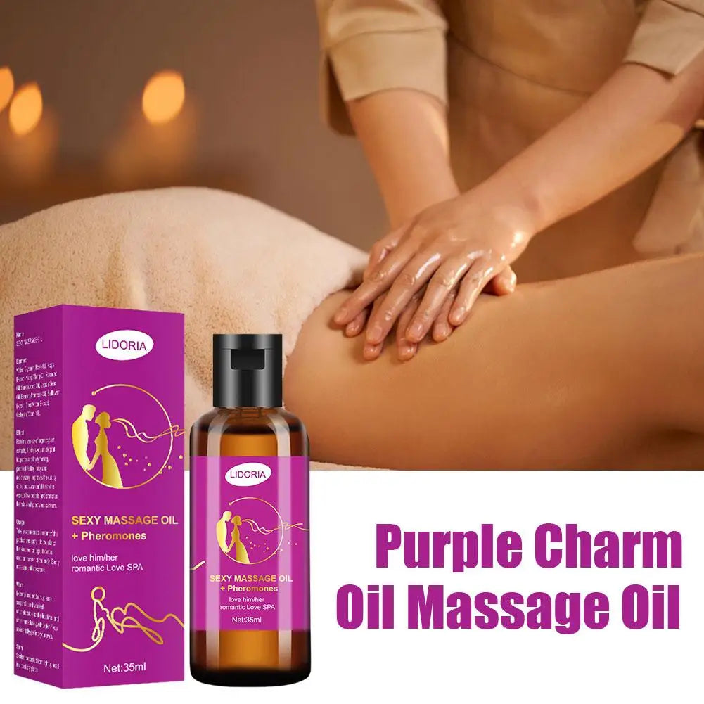 Romantic Rose Essence Massage Oil for Couples