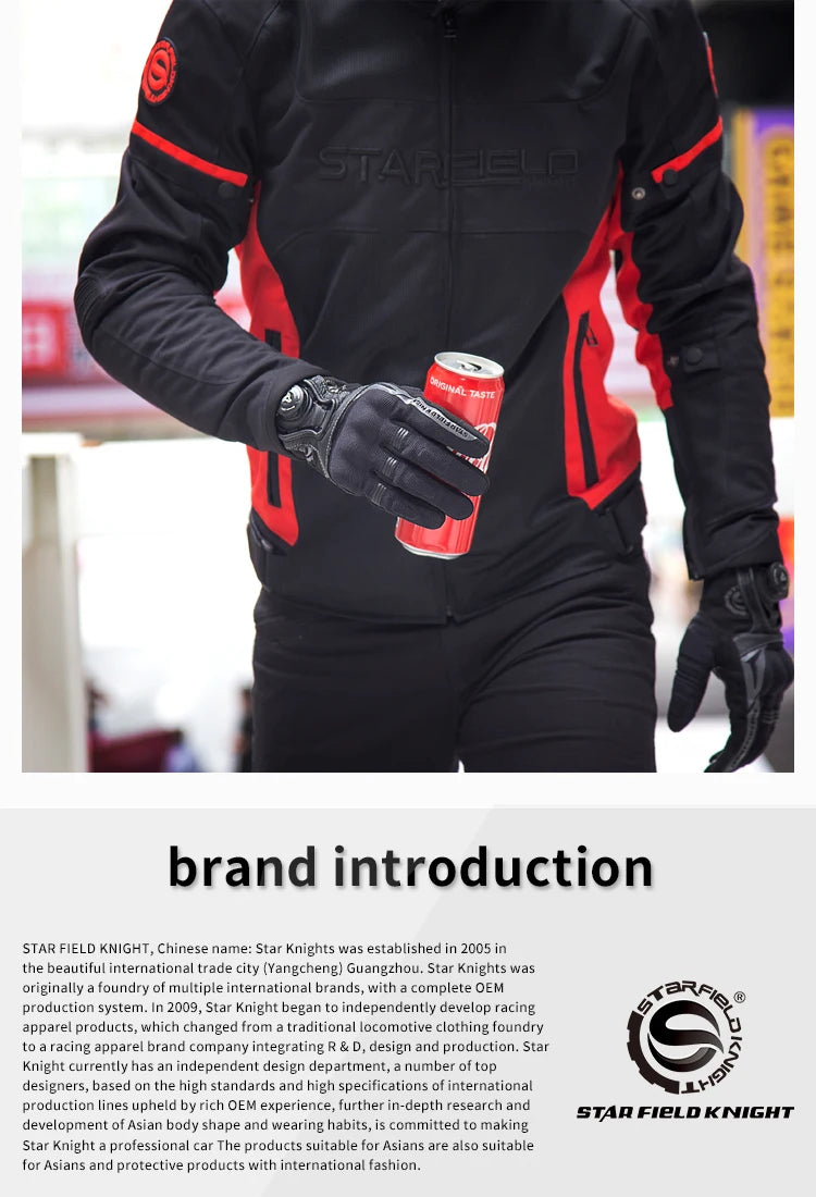 GlideGuard Summer Riding Gloves - Star Field Knight