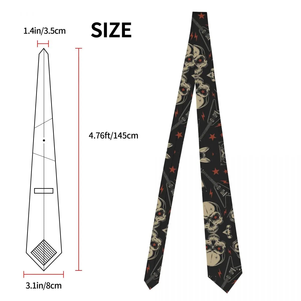 Retro Neck Ties for Men Narrow Accessories Party
