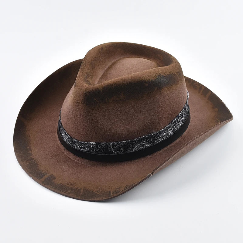 Vintage Gentleman Cowboy Hat