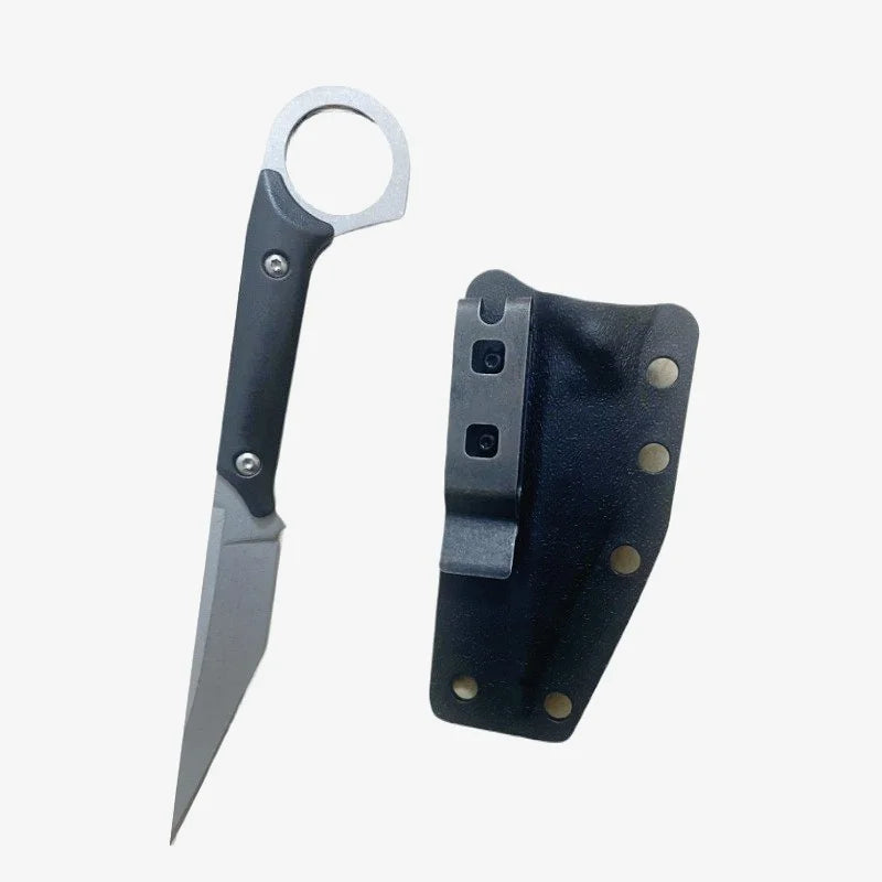 EDC Survival Straight Knife — 8cr13mov Blade + G10 Handle