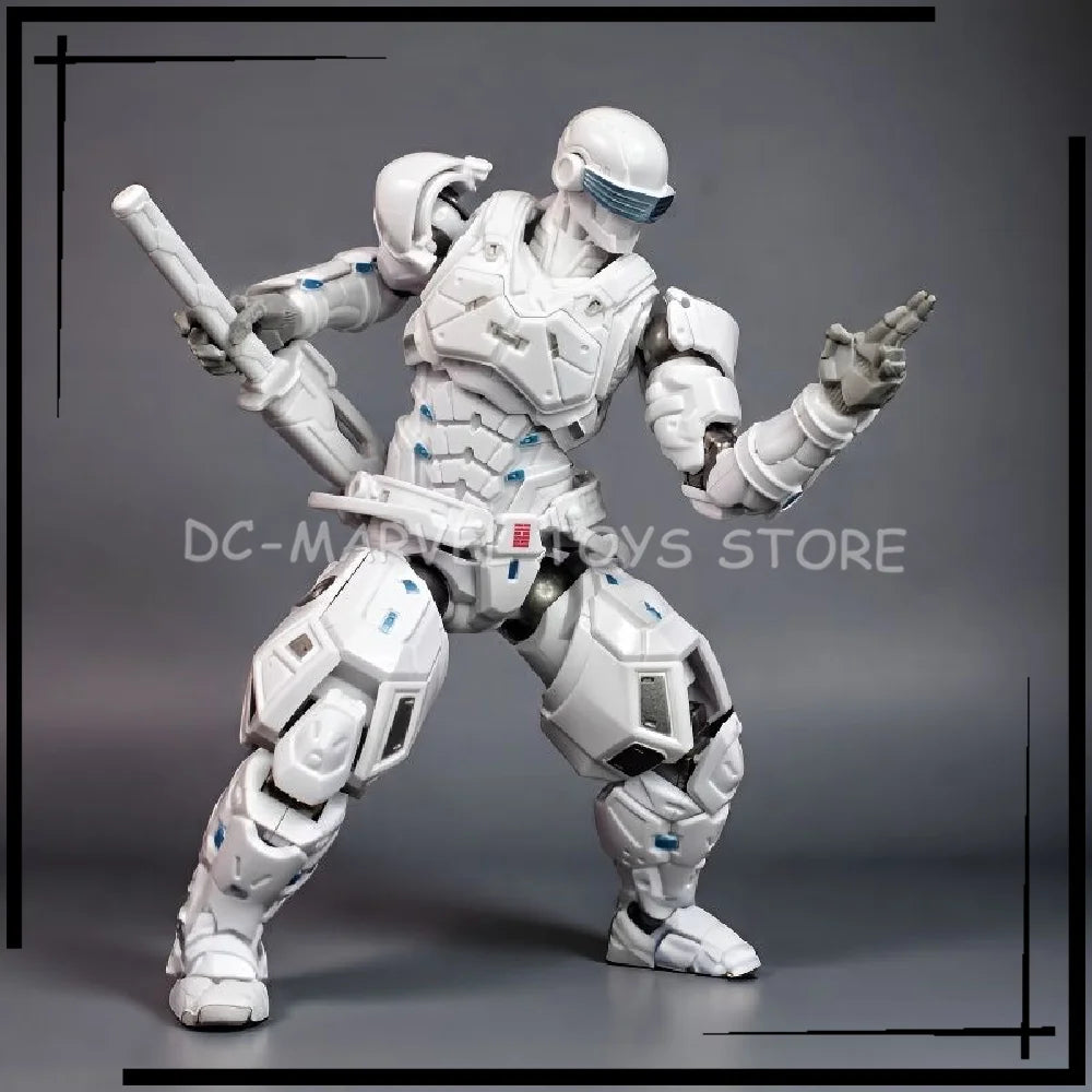 JIWAN PS-001 Snake Eyes White Ghost — Alloy Mecha Figure