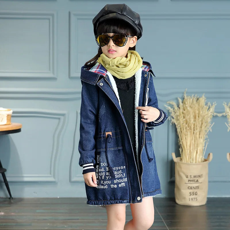 New Winter Girls Jacket