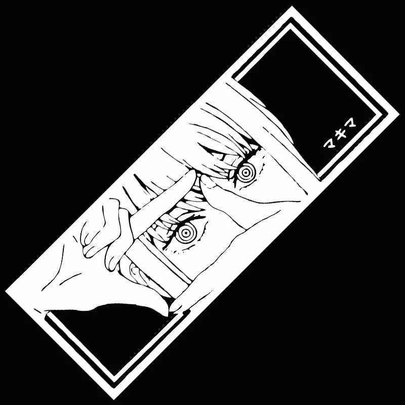 Japanese anime girl stickers