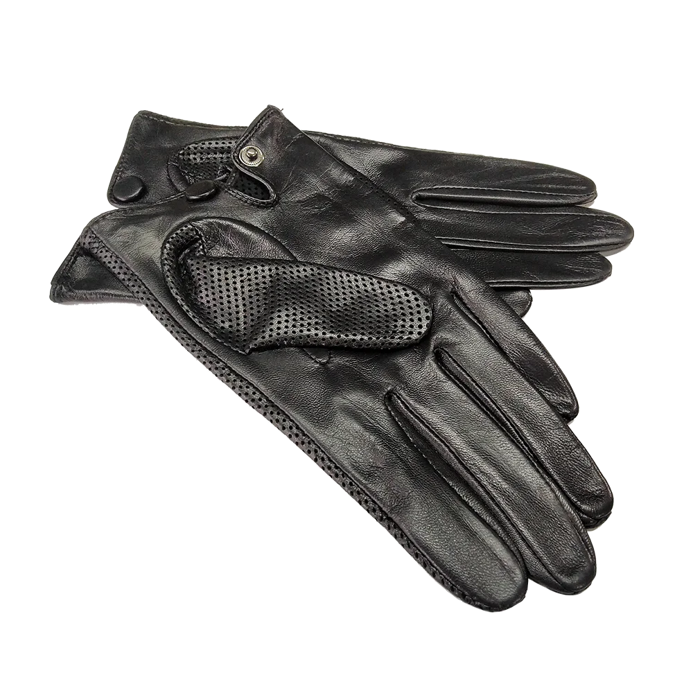 HighShine Luxury Leather Driving Riding Gloves