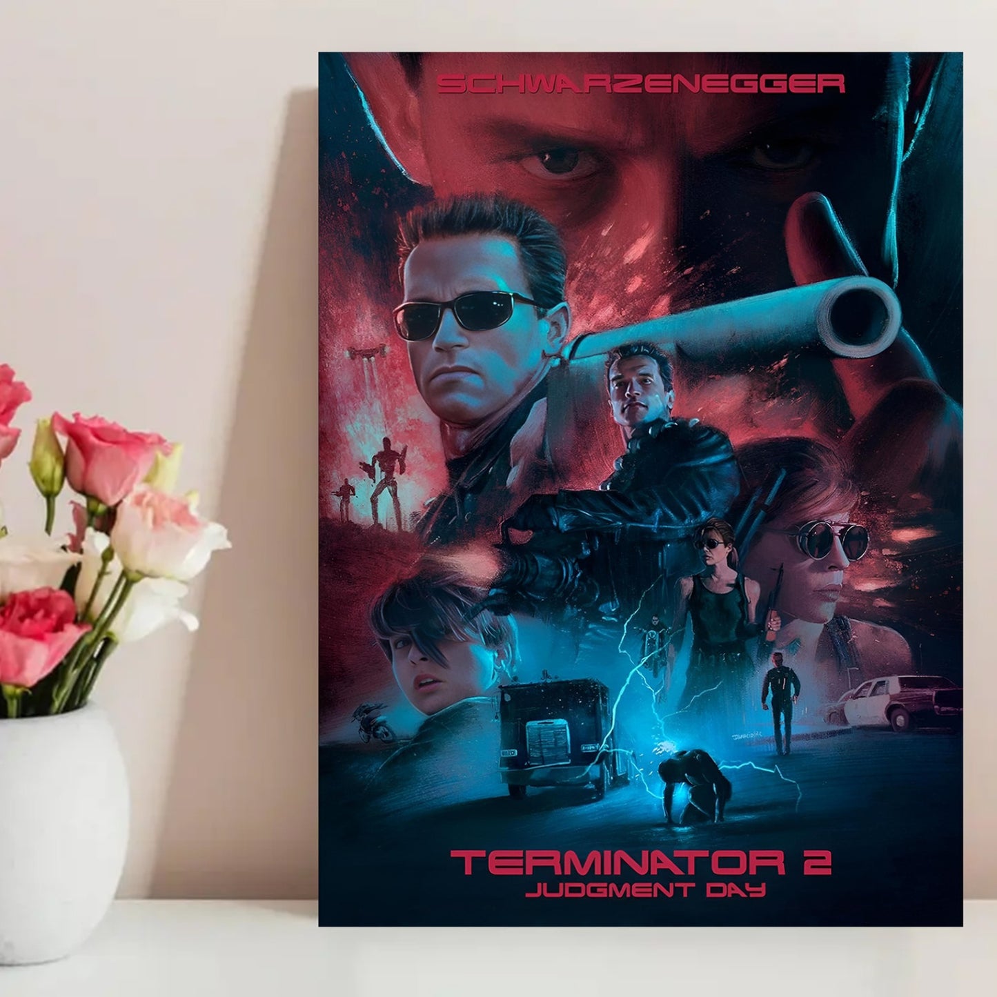 TERMINATOR "The Future’s Vanguard: A Legacy in Neon"