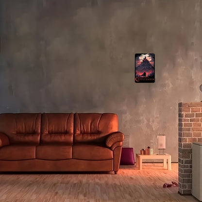 Metal Wall Sign - Castlevania Style