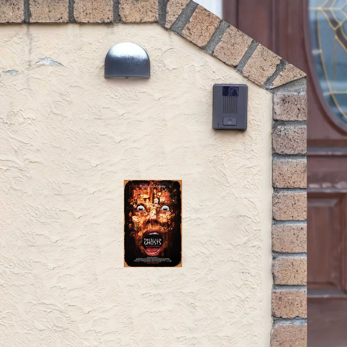 Thirteen Ghosts — Retro Horror Metal Sign