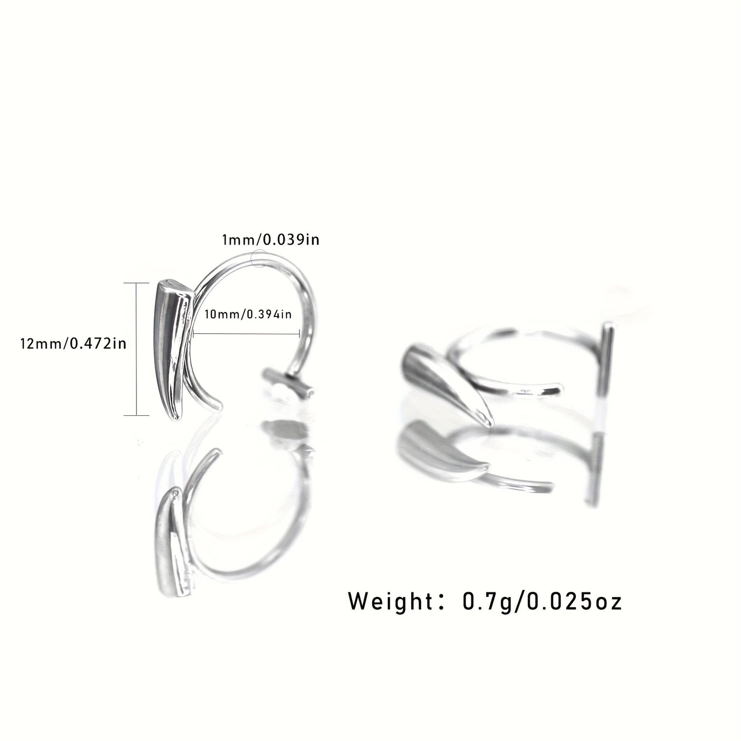 Vampire Fang Lip Cuff Clips, Rings for Daily & Party Wear