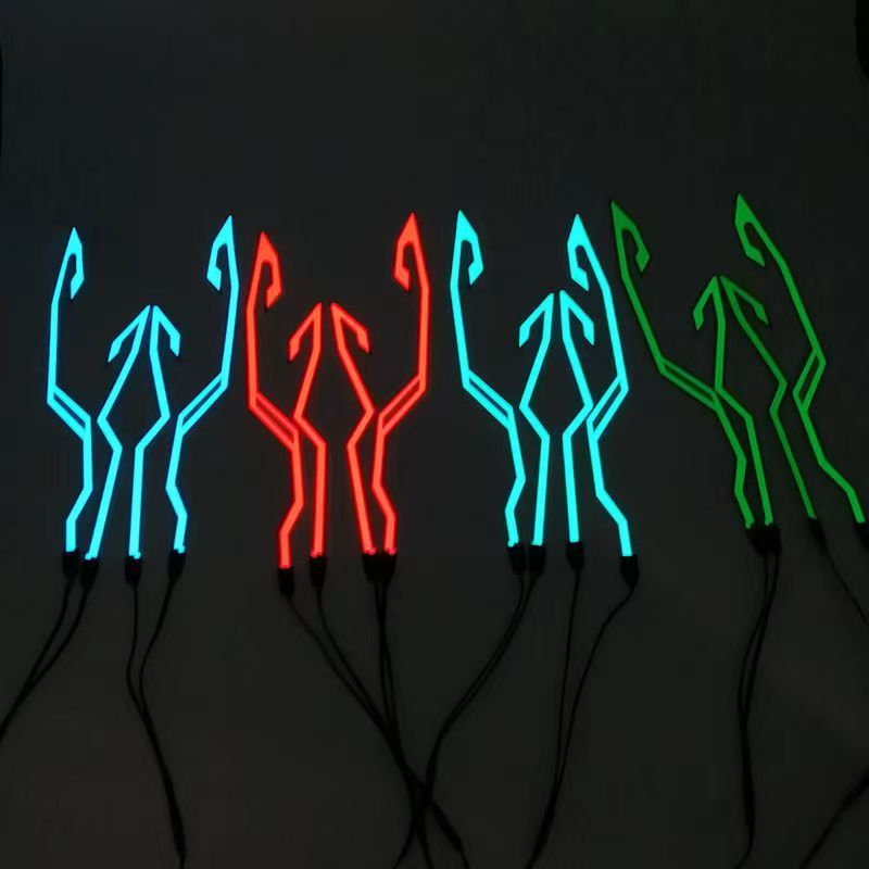 GlowRide: LED Safety Strip for Night Motorcycle Riding