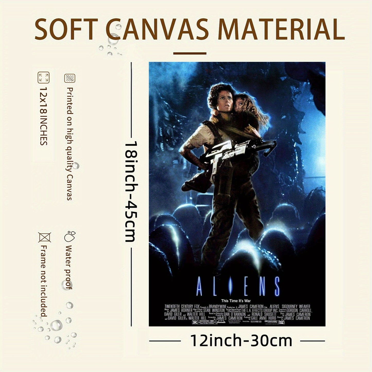 Aliens Movie Poster Wall Art Painting