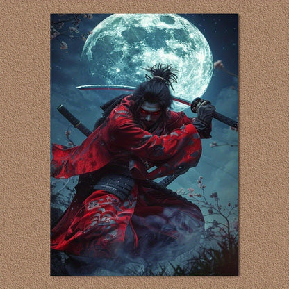 Samurai Spirit: Anime Canvas Wall Art Print