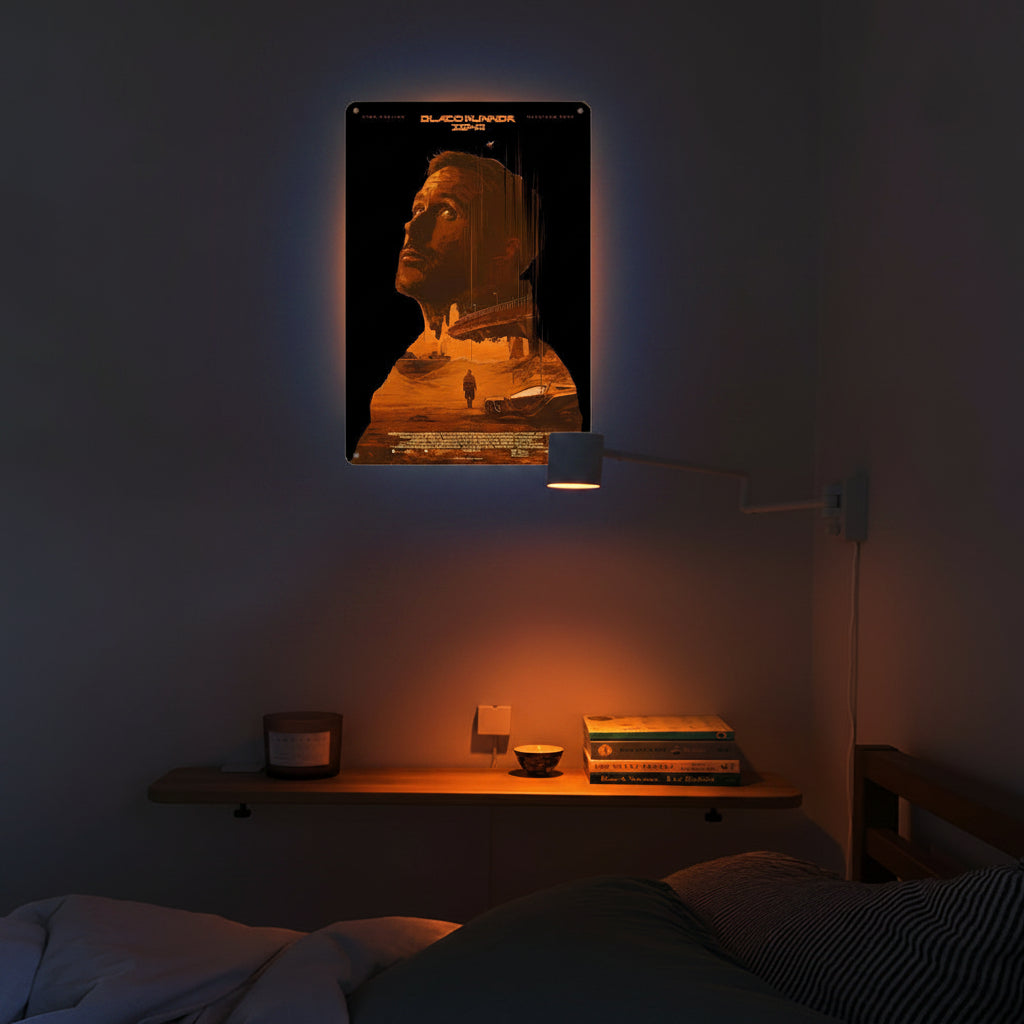 Blade Runner 2049 — Art Deco Aluminum Wall Plaque