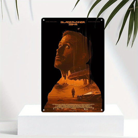 Art Deco Blade Runner 2049 Aluminum Wall Plaque