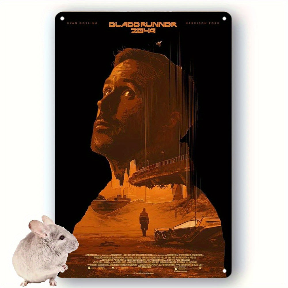 Blade Runner 2049 — Art Deco Aluminum Wall Plaque
