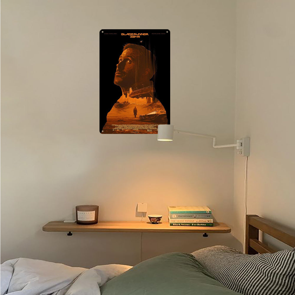 Blade Runner 2049 — Art Deco Aluminum Wall Plaque