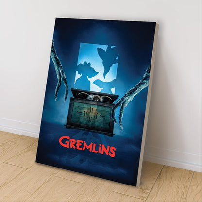 Gremlins Movie Canvas Art Poster