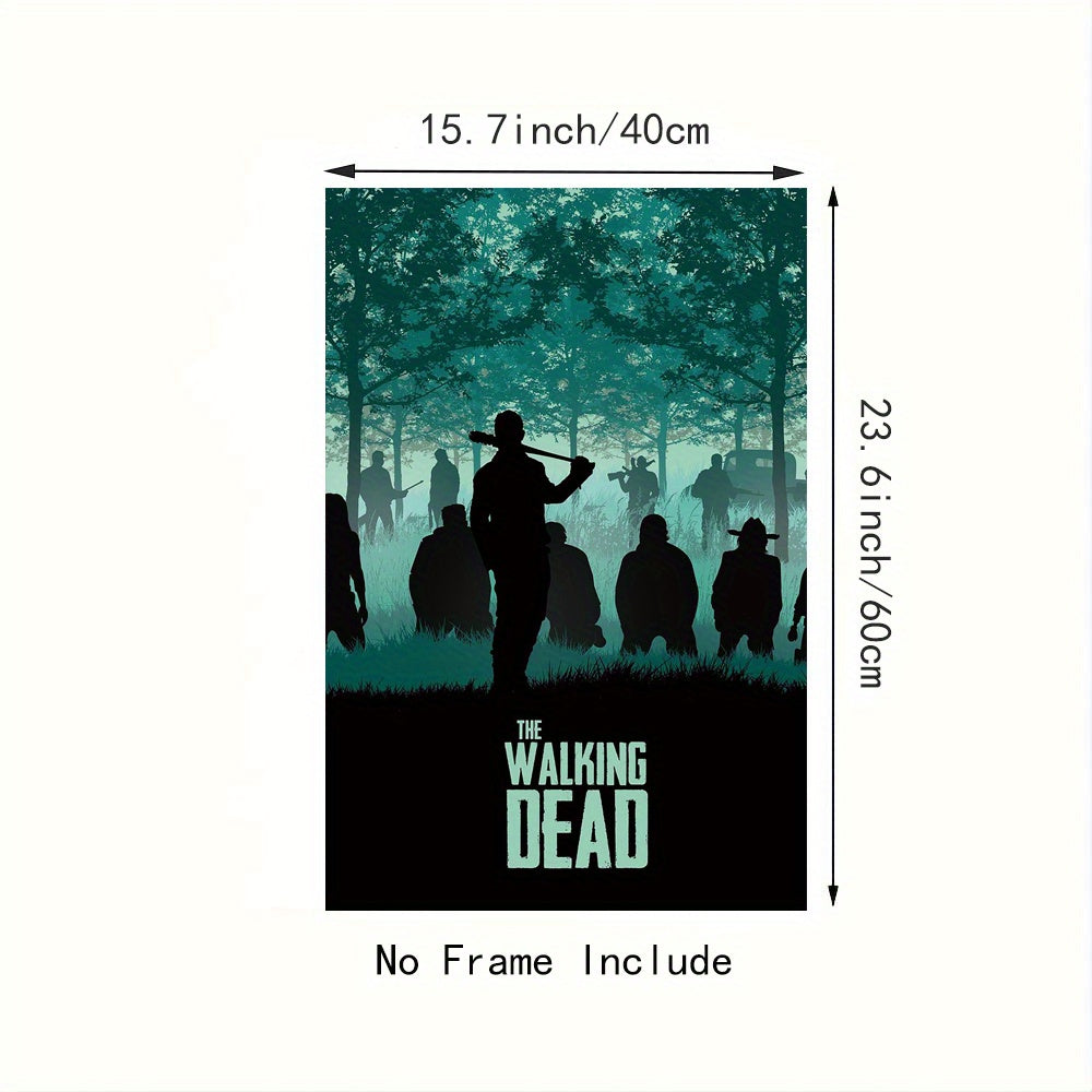 Zombie Art Canvas – The Walking Dead Decor