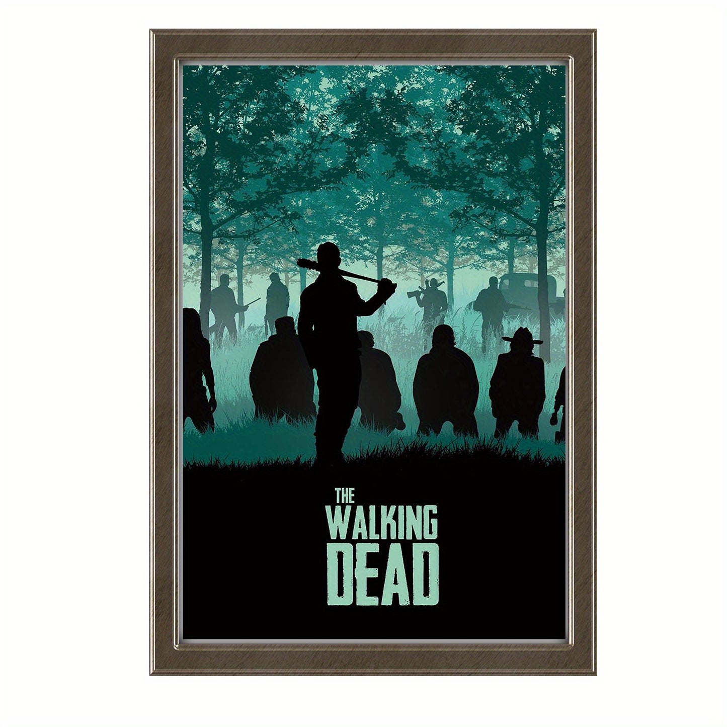 Zombie Art Canvas – The Walking Dead Decor