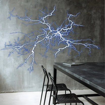 Contemporary Lightning Bolt Wall Sticker
