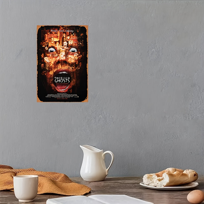 Thirteen Ghosts — Retro Horror Metal Sign