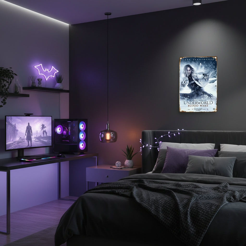 Underworld: Blood Wars — Vintage Metal Sign