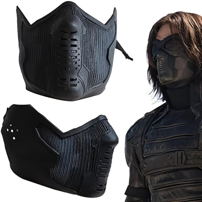 Funky Winter Soldier Latex Mask for Heroes & Cosplay
