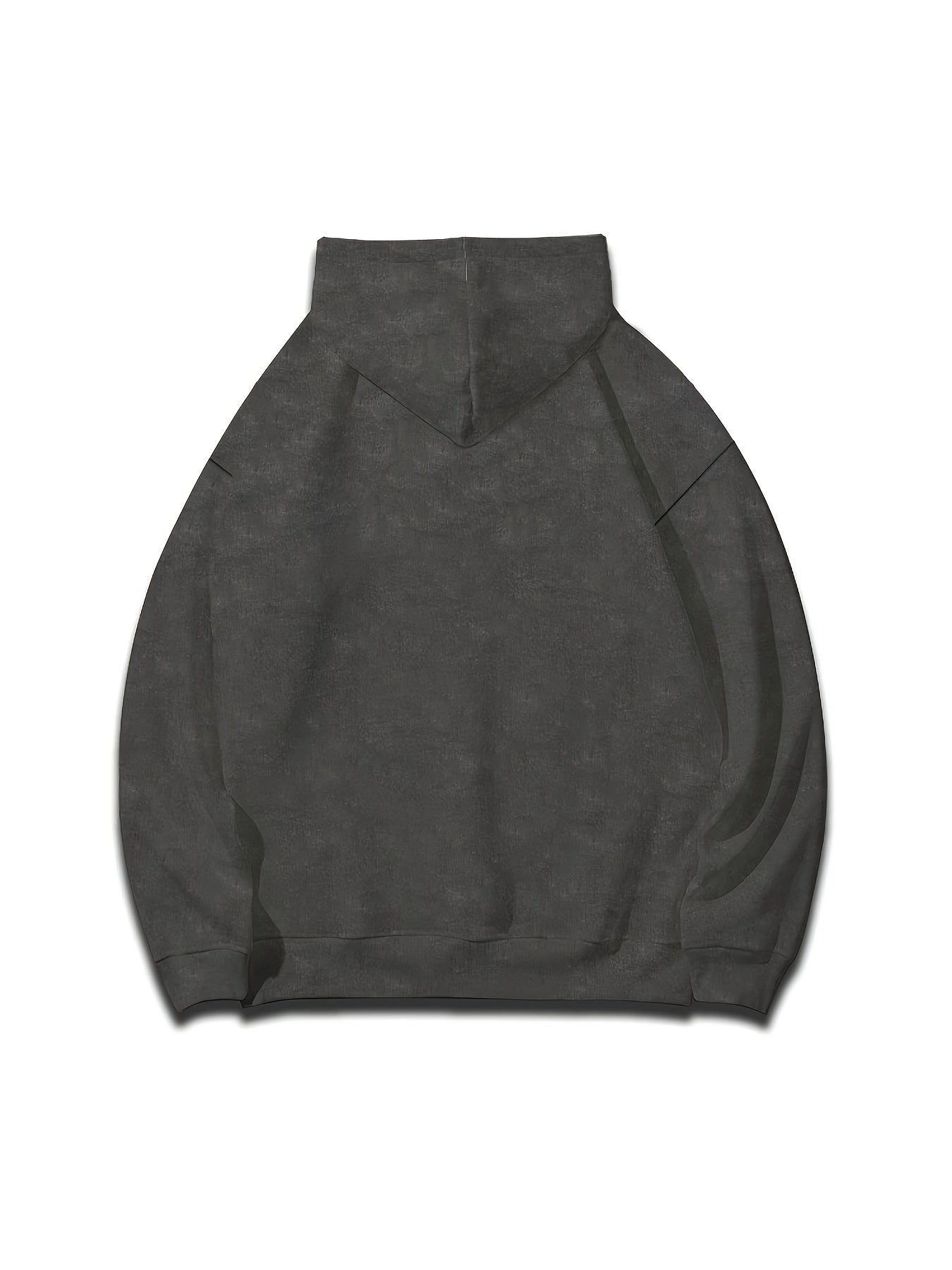 Raven Chic: Men's Stretchy Hoodie - Animal Print Style