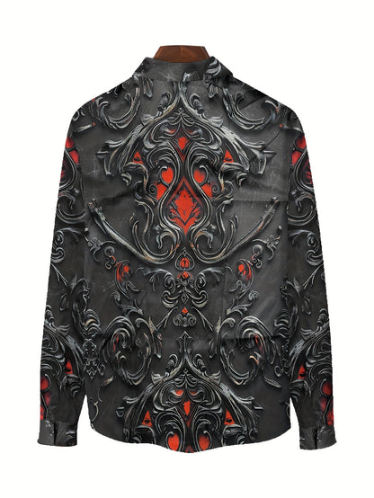 Long Sleeve Shirt For Spring And Fall, Casual Comfy Shirt As Gift