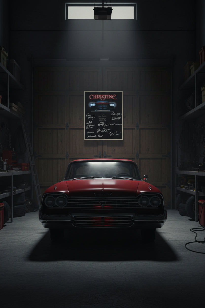Christine — Vintage Canvas Wall Art Poster