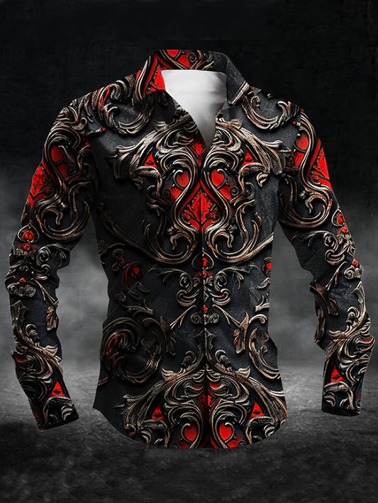 Long Sleeve Shirt For Spring And Fall, Casual Comfy Shirt As Gift