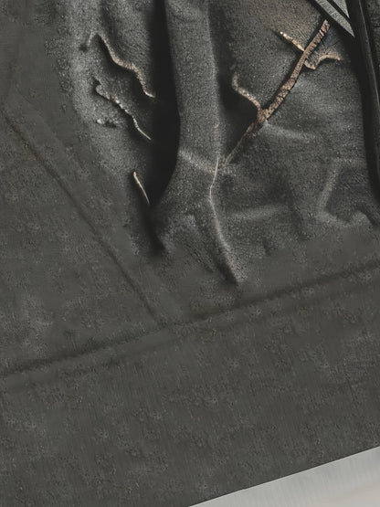 Raven Chic: Men's Stretchy Hoodie - Animal Print Style