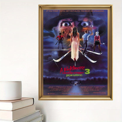 Freddy Krueger Horror Canvas Wall Art Print