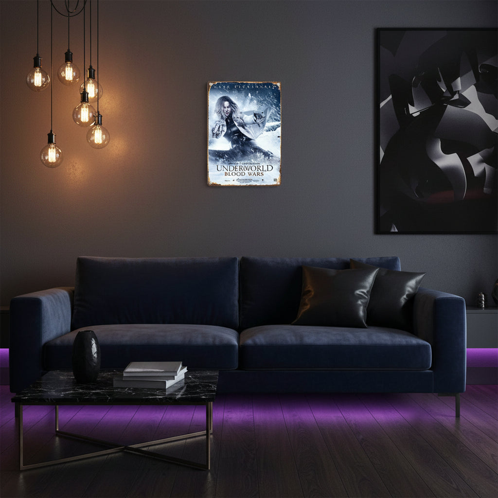 Underworld: Blood Wars — Vintage Metal Sign