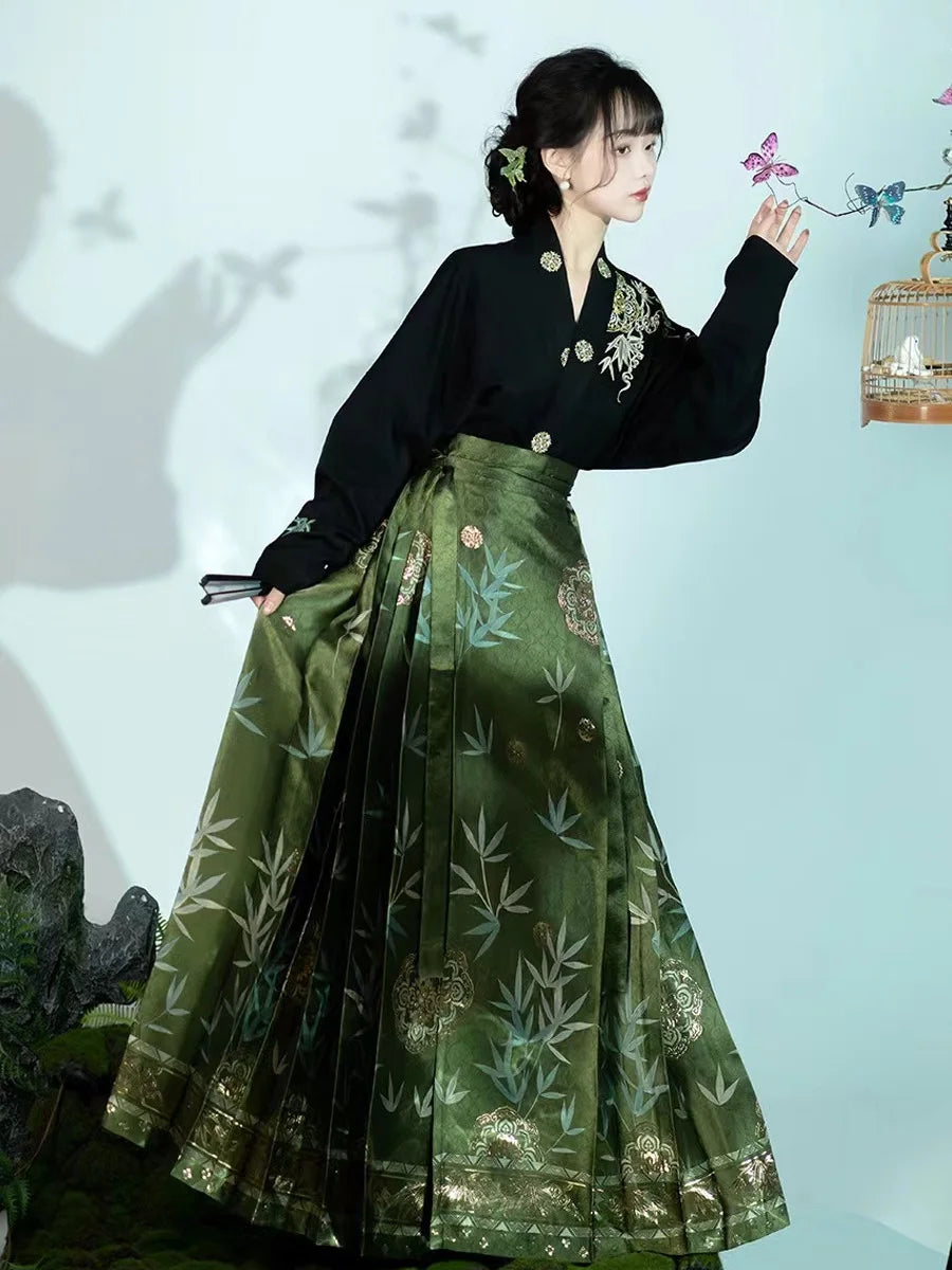 Hanfu horse skirt Chinese style