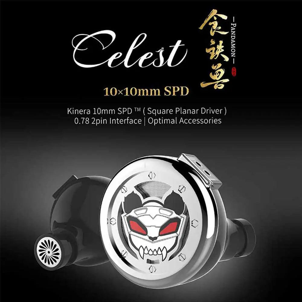 Celest Pandamon Earphones 10mm