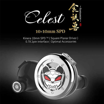 Celest Pandamon Earphones 10mm