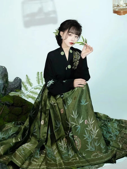 Hanfu horse skirt Chinese style