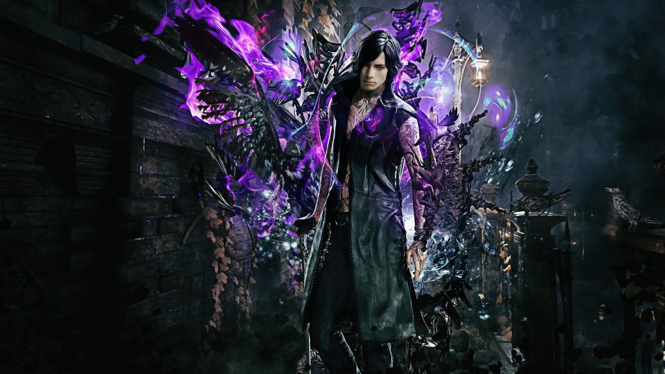 Game DMC 5 V Vitale  Costume Wig