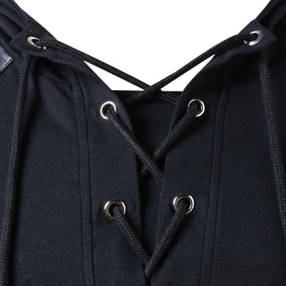 Men's Gothic Steampunk Hoodie Shirts