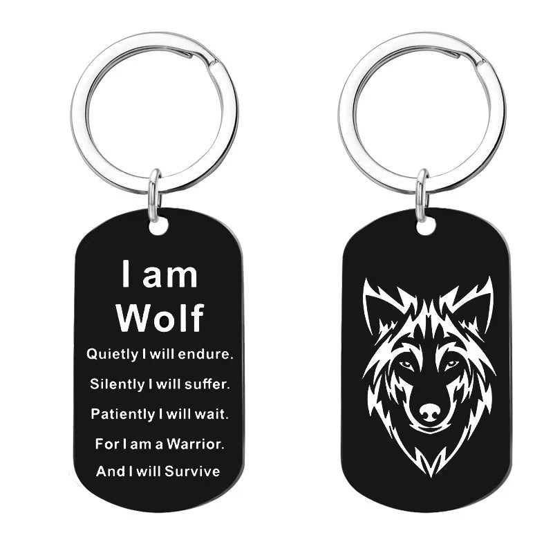 Fashion Wolf Pendant Necklace