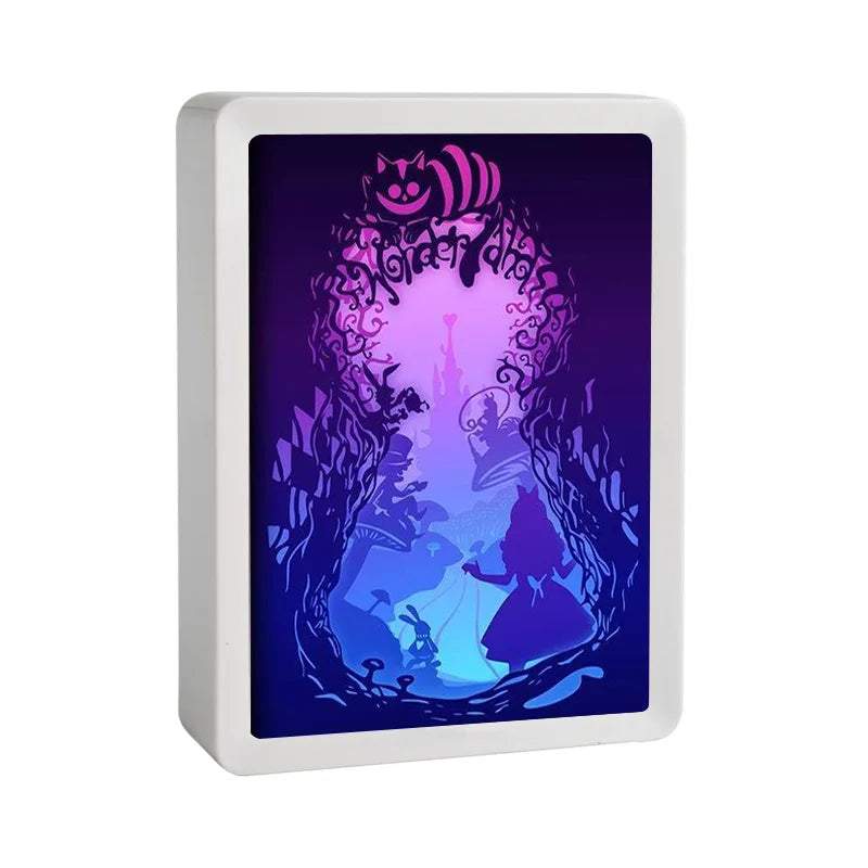 Led Children'S Night Light Shadow Box Frame