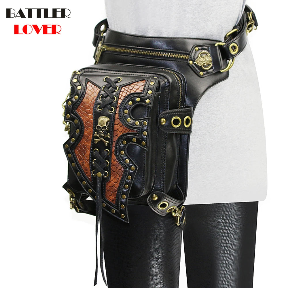 New Punk Rock Motorcycle Bag For Women