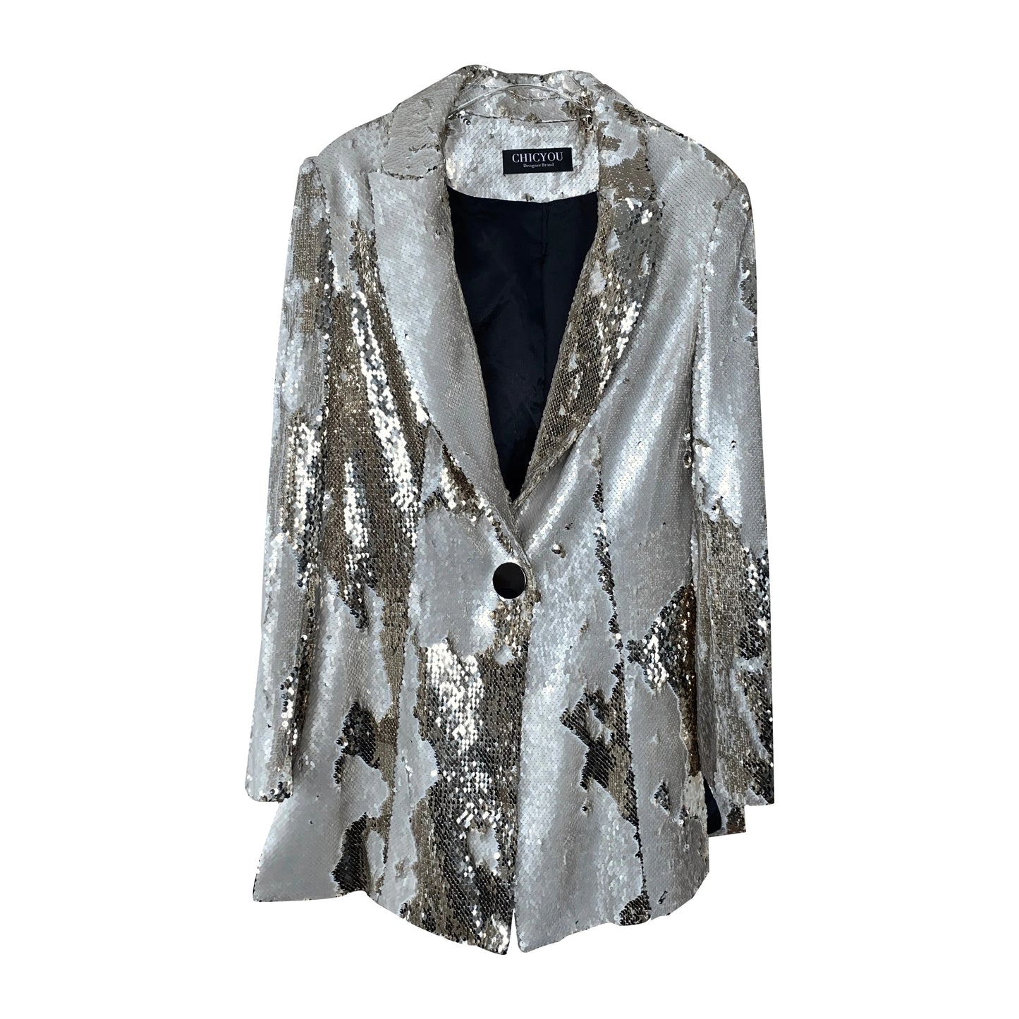 Cakucool Women Shiny Jacket