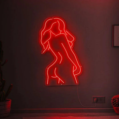 Sexy Beauty Girl Neon Sign Light