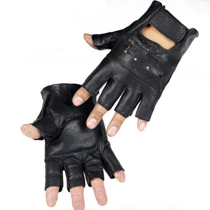 Longkeeper Men Genuine Leather Gloves