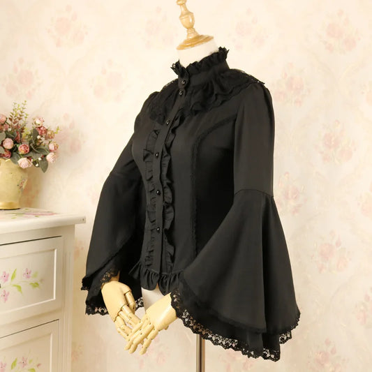 Girls Gothic Renaissance Victorian Chemise Shirt